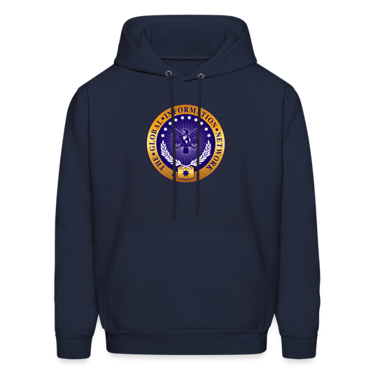 Men's GIN Logo Hoodie - navy