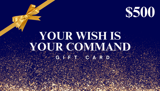 Membership Drive Gift Cards - Your Wish Is Your Command