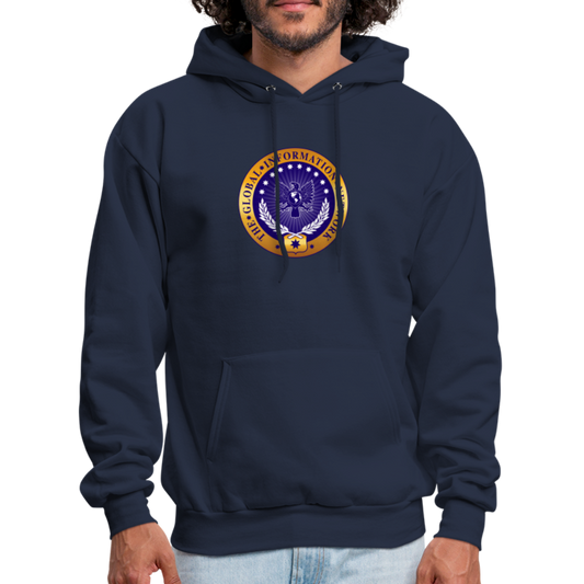 Men's GIN Logo Hoodie - navy