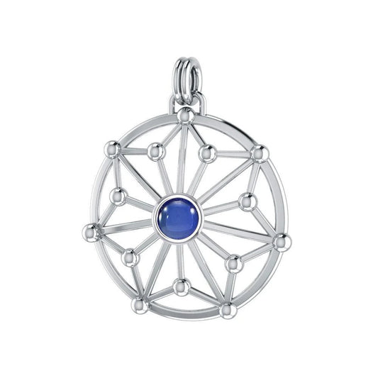 Circle Symbol Pendent - Center Stone