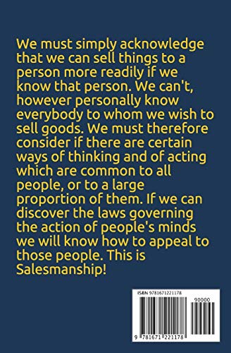 The Psychology of Salesmanship: Original 1912 Edition